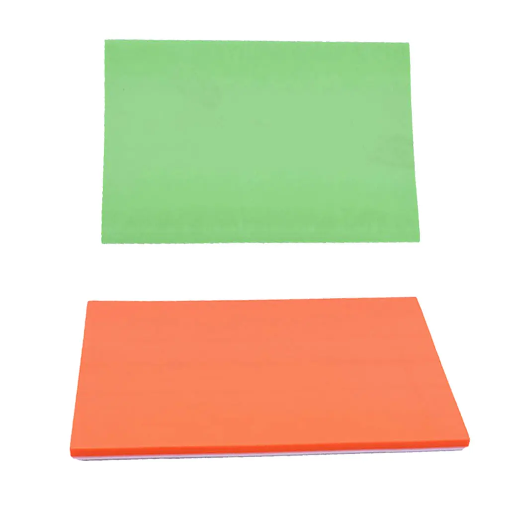 2Pcs Releasable Carving Blocks Art Rubber Stamps for DIY Own Stamp Toy Handmade Project Supplies 15 x 10 x 0.6 cm