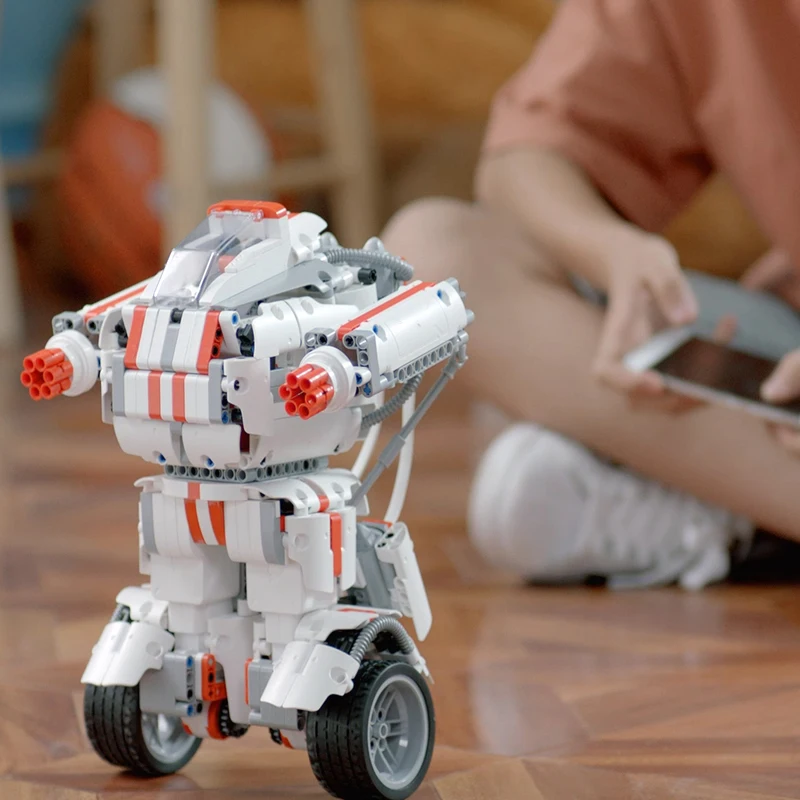  (In Stock) Xiaomi Robot Building Block Robot Bluetooth Mobile Remote Control 978 Spare Parts Self-b