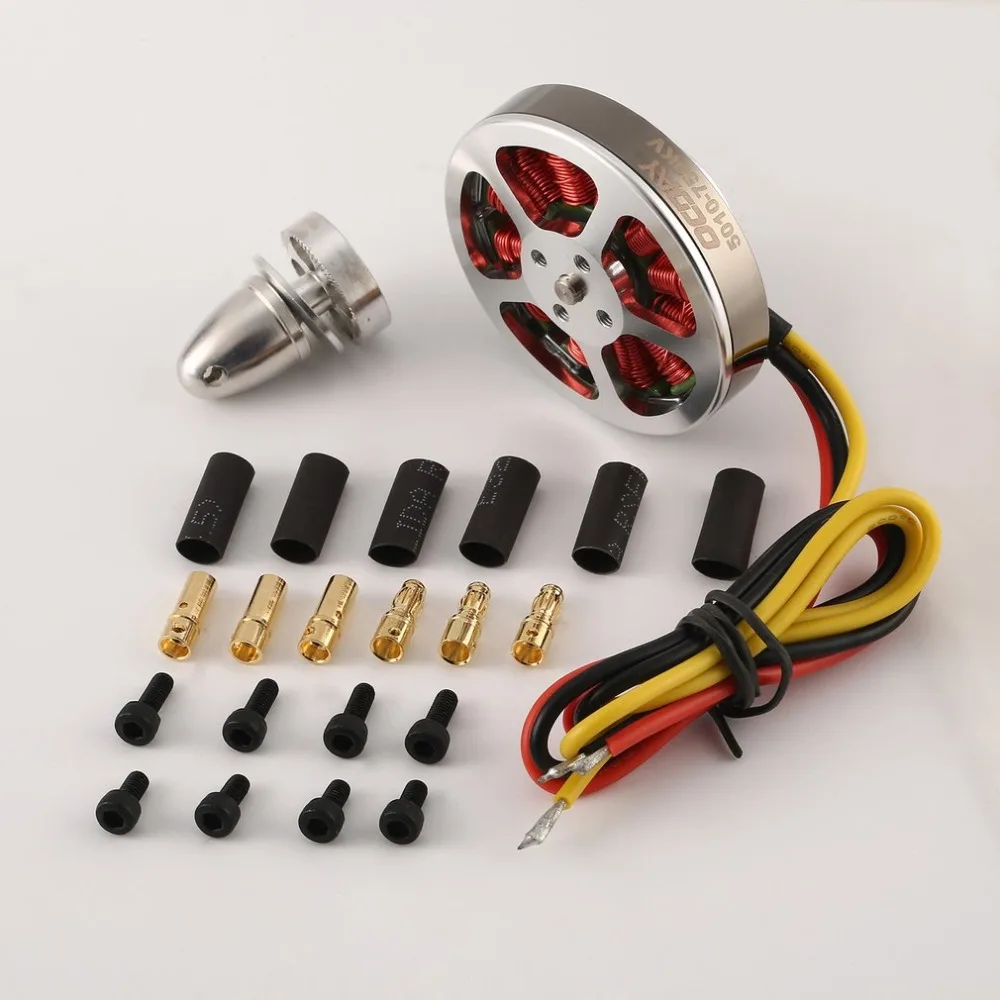 OCDAY 110g 5010 360/750KV алюминиевый бесщеточный мотор с высоким крутящим моментом для ZD550