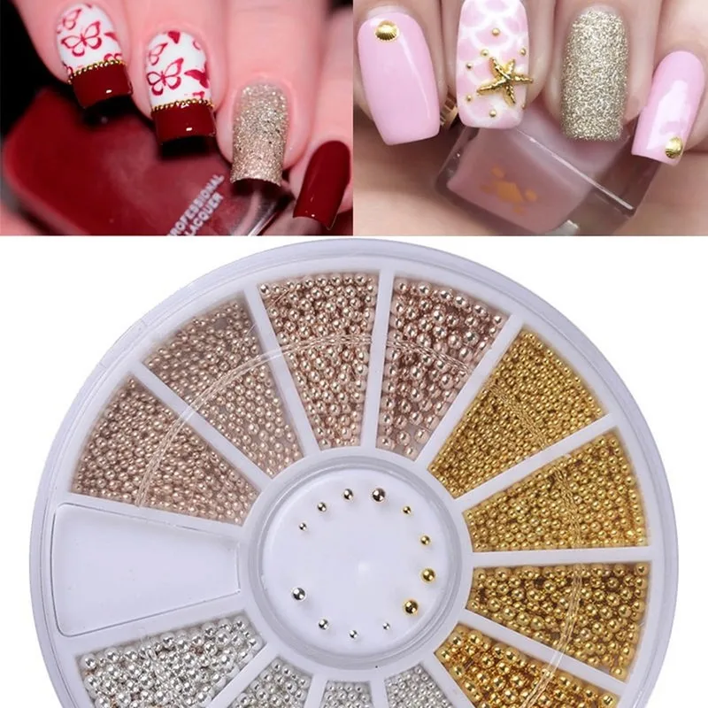 

Mixed Color Nail Small Stone 1 Box 3D Decoration Nail Art Rhinestone Irregular Beads Manicure for Nails Art Decorations