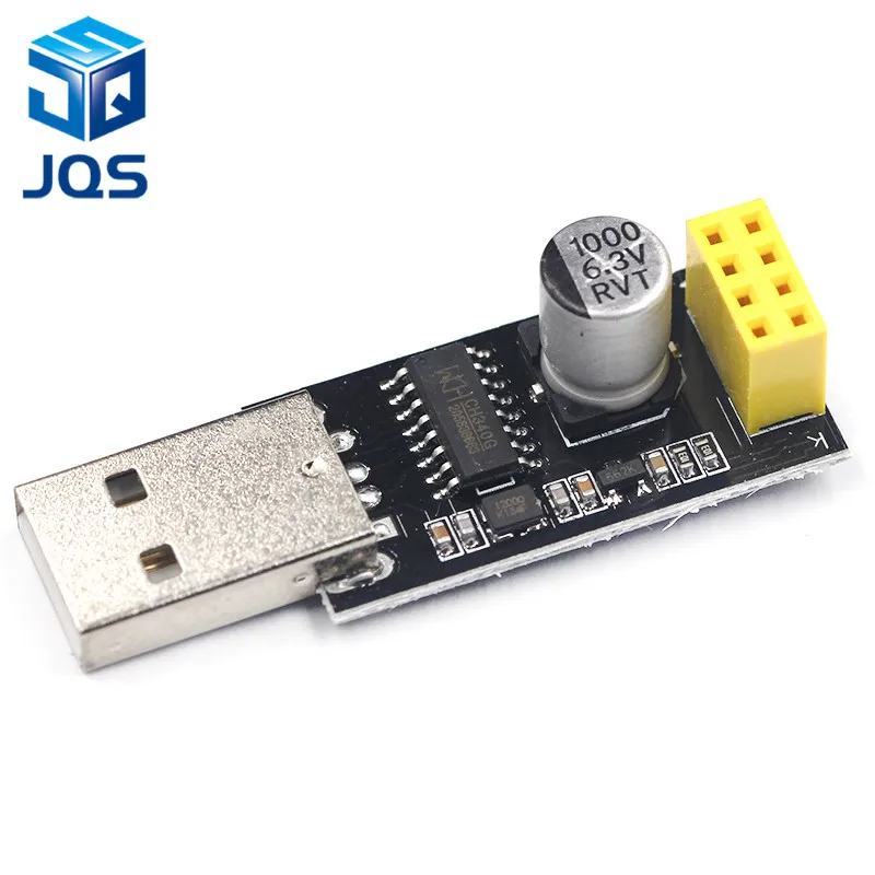 ESP01 программатор адаптер UART GPIO0 ESP-01 Adaptaterr ESP8266 CH340G USB к ESP8266 Серийный беспроводной Wifi модуль разработки платы