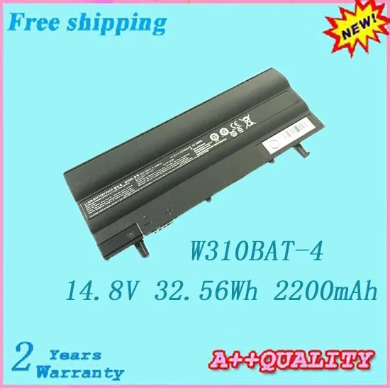 4 ячеек ноутбук батарея для Clevo 6-87-W310S-42F1, W310BAT-4 W130 батареи