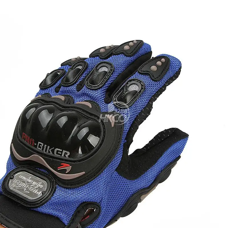 Синий/красный/черный 3D полный палец Открытый Мотоцикл ATV Езда Гонки велосипедные спортивные перчатки M/L/XL/XXL