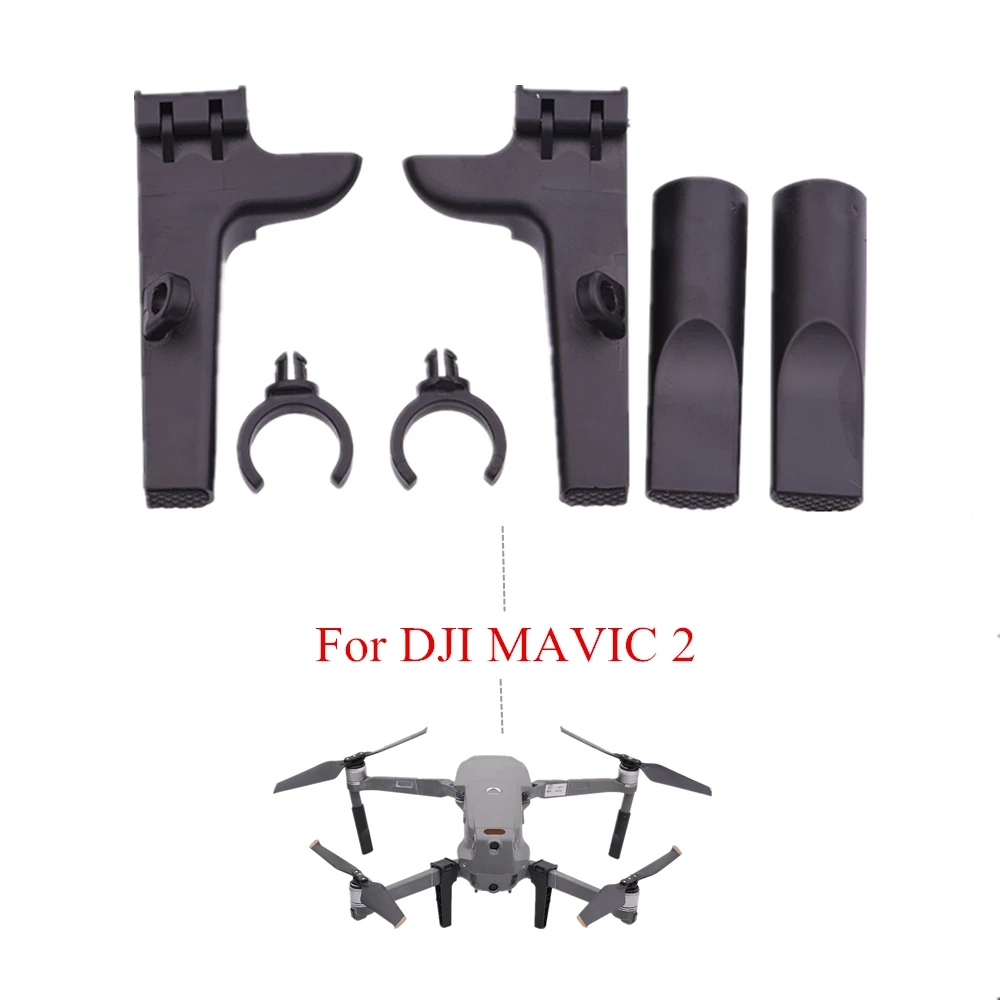 

For DJI MAVIC 2 Zoom/Pro Shock-proof Scratch-proof Low-noisy Landing Gear Legs with Slot able to install LED Night Flying Lights