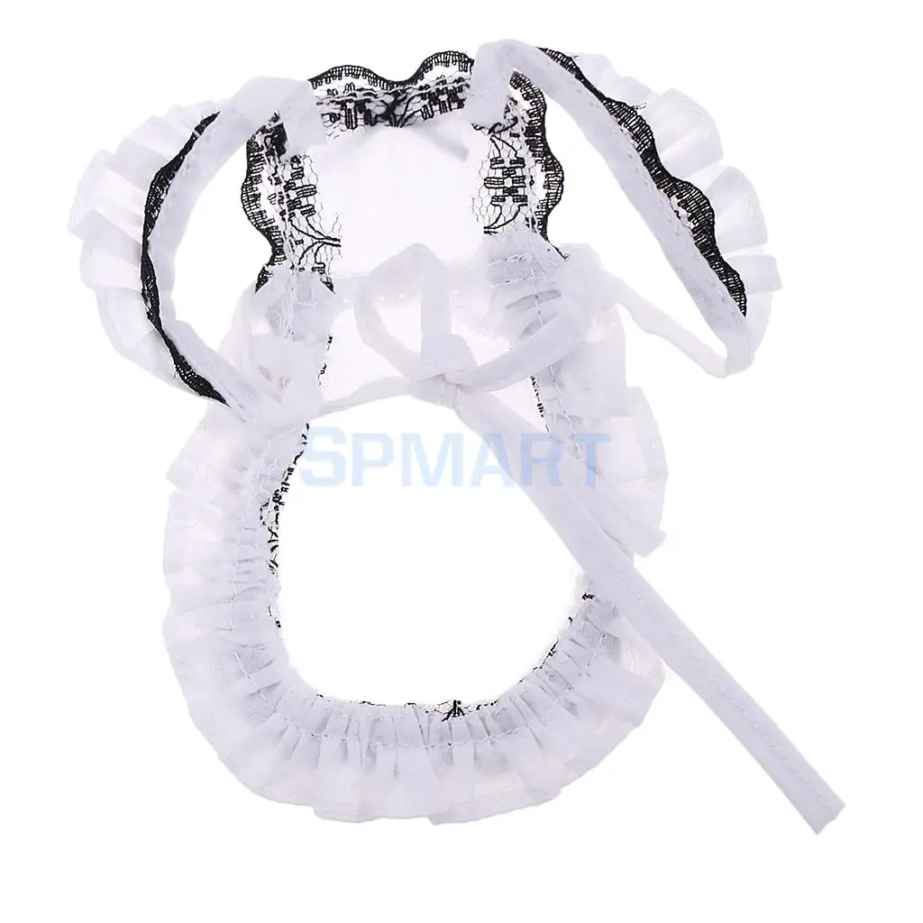 1/6 Scale Female Maid Servant Girl Apron Woman Clothes for 12 inch Action Figures DIY Doll Accessories