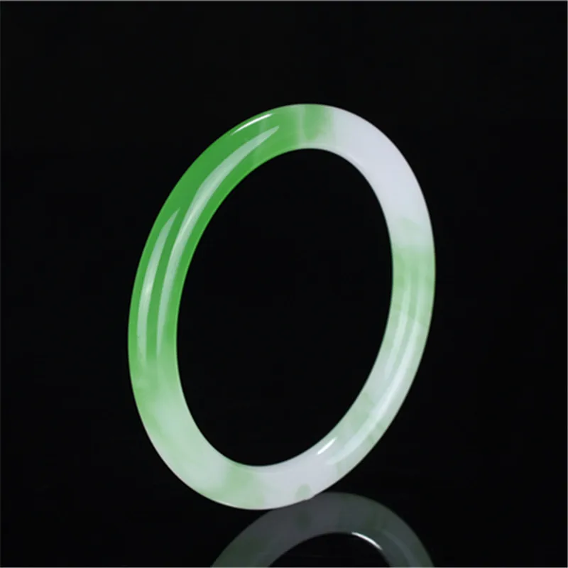 

Natural Xinjiang Women's Golden Silk Jade Flower Bracelet qb02#