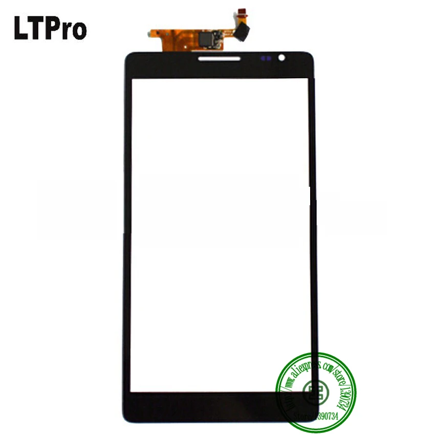 

LTPro TOP Quality Black New 6.1Inch Front Glass Panel Touch Screen Digitizer For Huawei Mate MT1-U06 MT1 U06 Phone Replacement