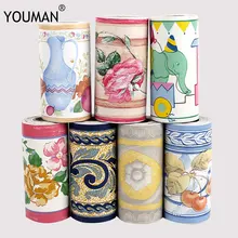 YOUMAN DIY Self Adhesive Wallpaper Border Waterproof 10M Bathroom 3d Wall Vinyl PVC Stickers Roll Waistline Kitchen Room Decor