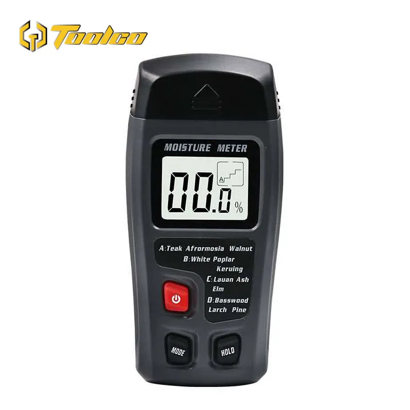 

Portable Digital Moisture Meter 0-99.9% LCD Display Wood Humidity Tester Timber Hygrometer