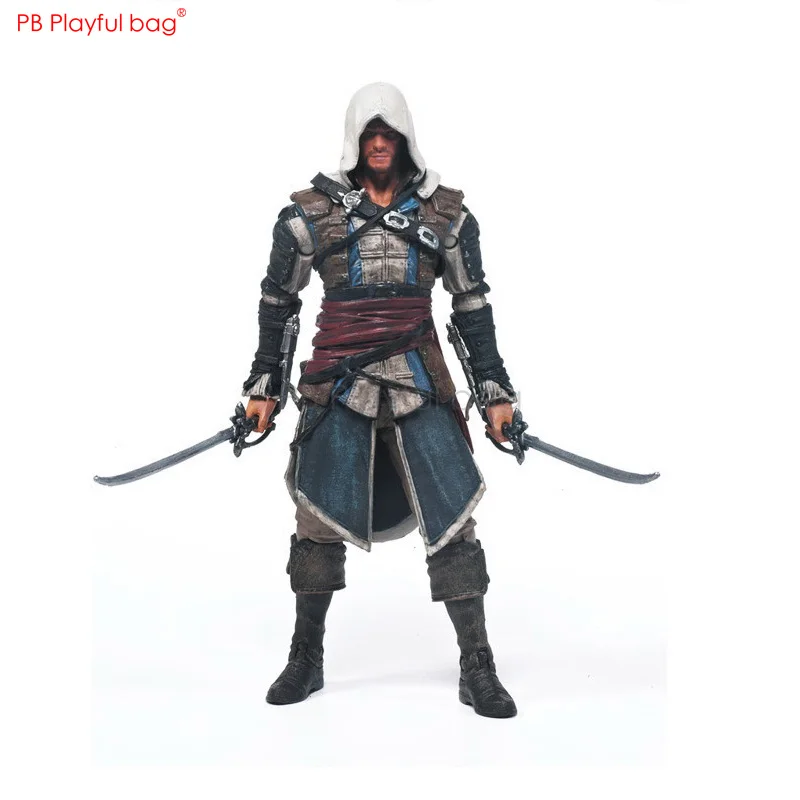 Assassin C 15 см Connor& Haytham KenWay& Edward KenWay фигурка ПВХ Коллекционная модель Фигурка игра подвижная модель игрушки HB41