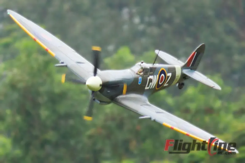 Размах крыльев warbird Spitfire 1600 мм размах PNP и комплект Flightline| |
