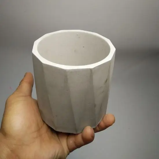 3D concrete pot moldCustom made Silica cement mould concrete planter