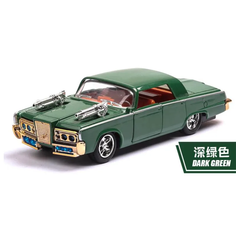 1:36 игрушечный автомобиль Зеленый Шершень Dodge автомобиль металлическая игрушка Diecasts& игрушечный Транспорт модель автомобиля Миниатюрная модель автомобиля игрушки для детей - Цвет: Green