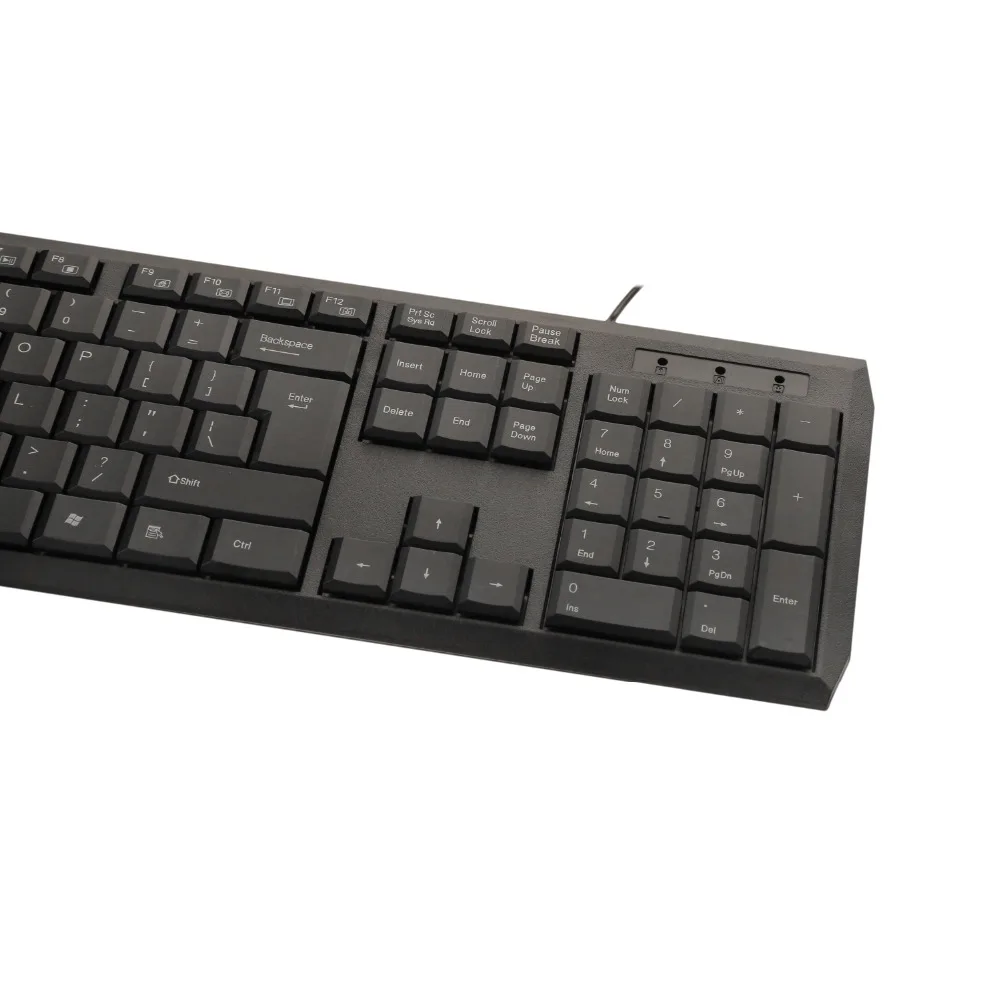 K100 Низкопрофильная компьютерная клавиатура, супер тонкая тихая клавиша, Проводная мультимедийная Мембранная клавиатура для офиса, дома, ПК, рабочего стола, Smart tv