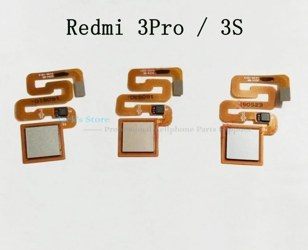 5 шт. сканер отпечатков пальцев для Xiaomi Redmi 3 s/3 Pro 3pro сенсорный датчик ID кнопка home