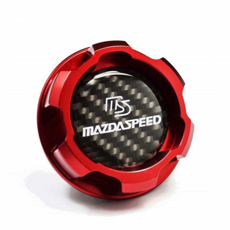 New Red Aluminum ENGINE Oil Cap FIT MAZDA MAZDASPEED RX7 RX8 323