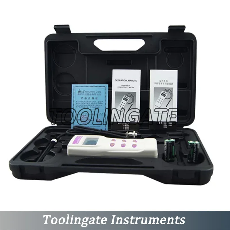 

Digital Handheld AZ8303 PH Meter Conductivity Detector Temperature Tester Water Quality Meter AZ-8303 high accuracy