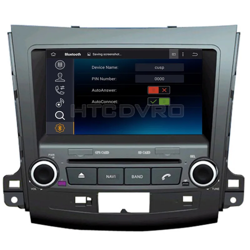 Best YMODVHT 8inch 4G Octa Core Android 9.0 7.1 Car DVD Player for Mitsubishi Outlander 2005-  GPS Auto RDS Radio Audio Video Stereo 5