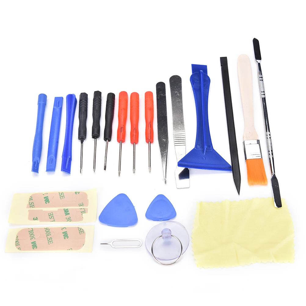 22 in 1 mobile phone Repair Screwdrivers Sucker hand Tools set Kit For Cell Phone Tablet