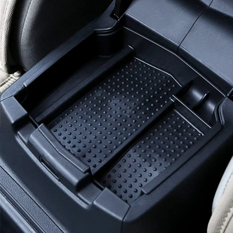 

Car Center Console Armrest Storage Box Holder Container Glove Pallet Car styling sticker For HONDA CRV 2015 2016 Accessories