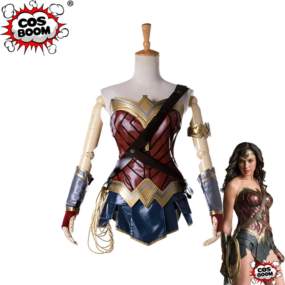 Карнавальный костюм COSBOOM Wonder Woman для взрослых Женский на Хэллоуин Дианы принца