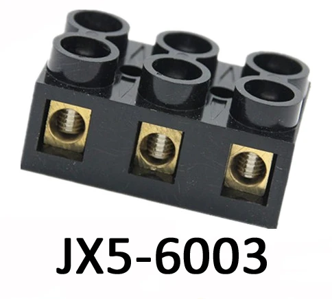 1 шт. X5-6002/6003/6005/6010/2003/2002/2010/1005 терминал высокий ток клеммный блок провода стыковой соединитель - Цвет: X5-6003