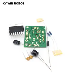 1 компл. TDA7297 усилитель доска запасные части DC 12 В класс 2.0 двойной аудио кодирования 15 Вт электронный DIY Kit