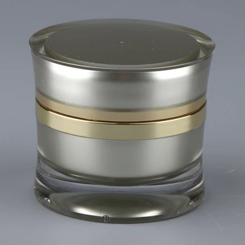 

3 Sizes(15/30/50 gram) Environmental Acrylic Makeup Bottle Cream Jars Empty Cosmetic Comtainer for Travel