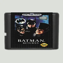 Бэтмен возвращается 16 бит MD игровая карта для 16 бит sega MegaDrive Genesis игровая консоль