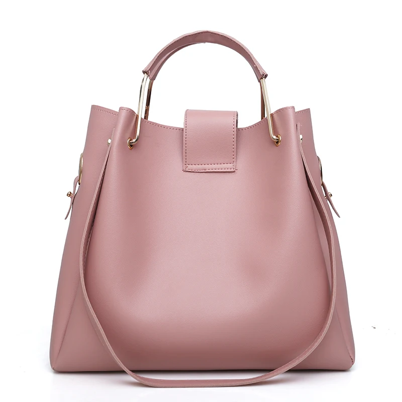 Сумка ведро с кисточками Женская кожаная сумка мессенджер 2018|women leather handbags set|handbag