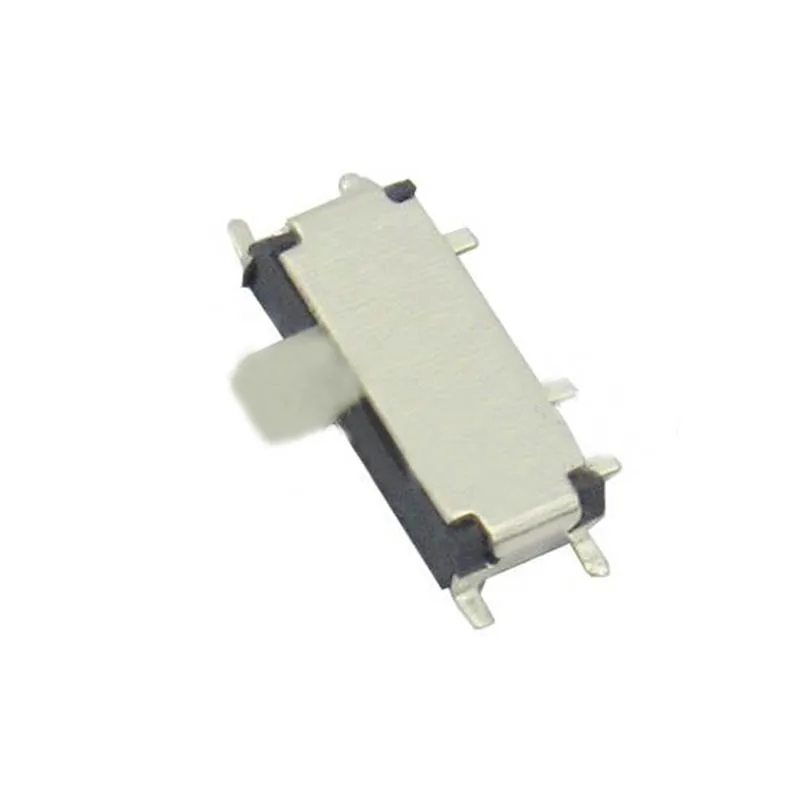 100 шт. MSK 12C01 07 (1P2T) скользящий патч переключатель 7 контактов ВКЛ ВЫКЛ