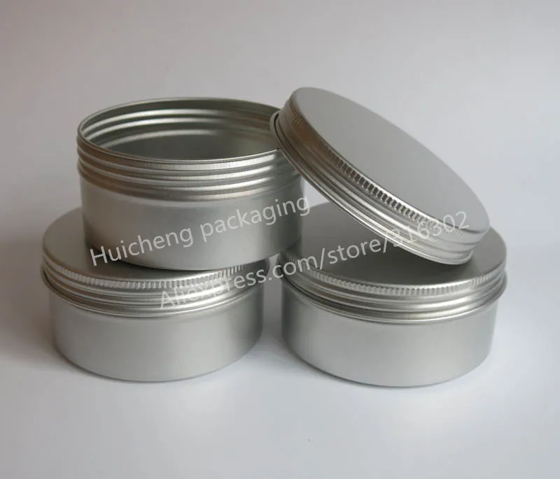 

30 x 250g aluminum jars Tins Pots big aluminum case 250 cc metal cosmetic bottles cosmetic packaging containers