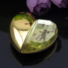 Золотые украшения в форме сердца USB флэш-накопитель 64 Гб карта памяти, Флеш накопитель компьютерная Флешка подарок для женщин с цепочкой