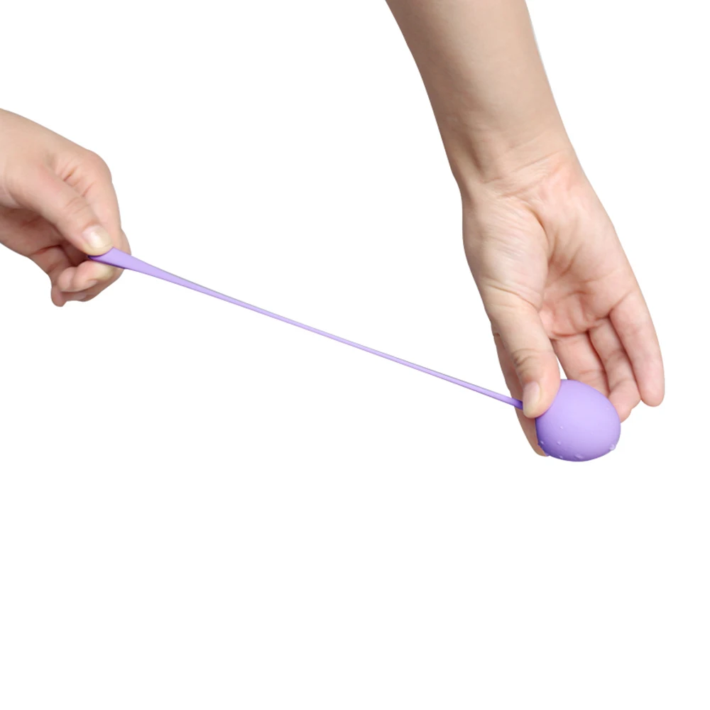  Cherry Safe Silicone Smart Ball Kegel Ben Wa Balls Vaginal Squeeze Sports Machine Masturbation Geis
