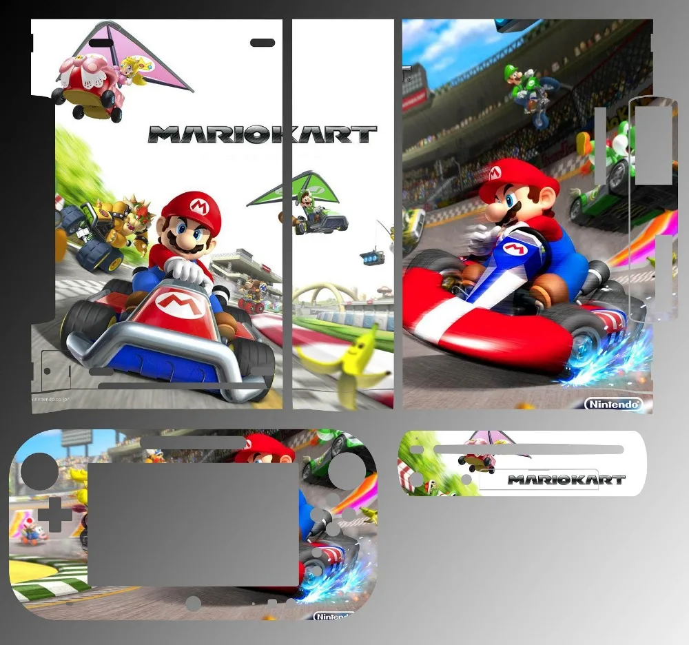 

217 Vinyl Skin Sticker Protector for Nintendo Wii U and controller skins Stickers