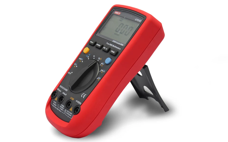 UNI-T UT61E Digital Multimeter Meter Ture RMS Auto Range AC DC Voltage Tester 22000 Counts Data Hold High Reliability