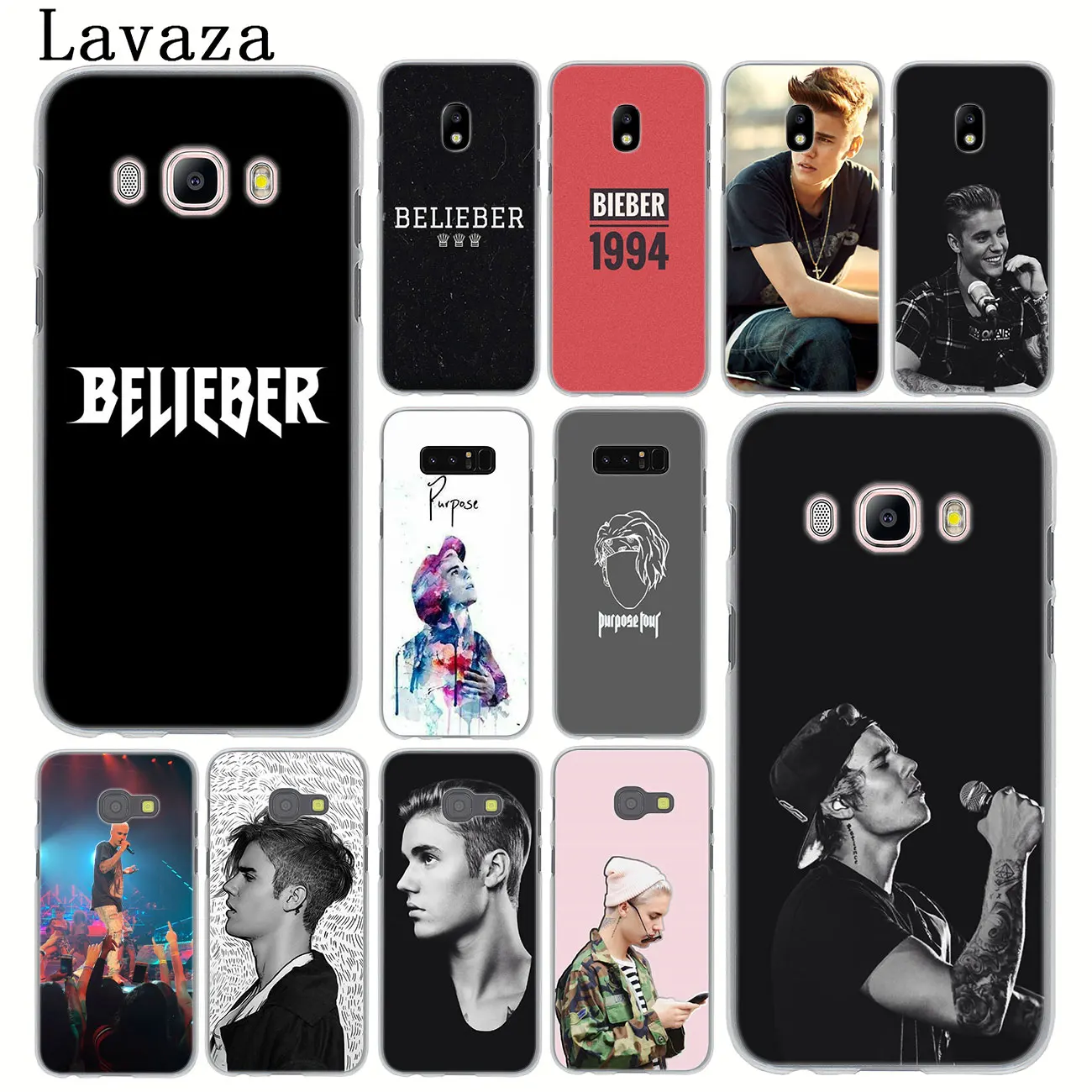 Lavaza Justin Bieber Hard Phone Case for Samsung Galaxy J6 J5 J1 J2 J3 J7 2017 2016 2015 Prime J7 EU Version Cover