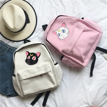 Kawaii Luna Cat Sailor Moon Backpack Bag  3