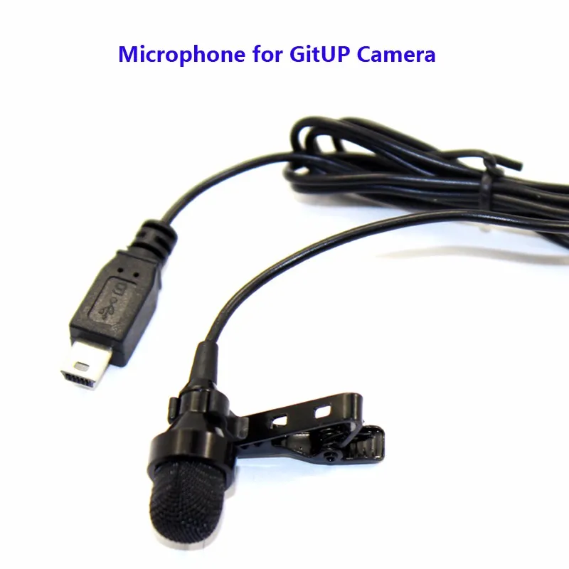 Внешний микрофон для GIITUP GIT1/GIT2/G3/F1/Git2P/G3 Duo Wifi Спортивная Экшн-камера