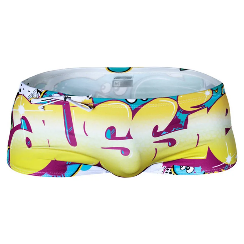 Brand Men's Swimwear Mens Bathing Short Sunga Swimming Trunks Gay Swim