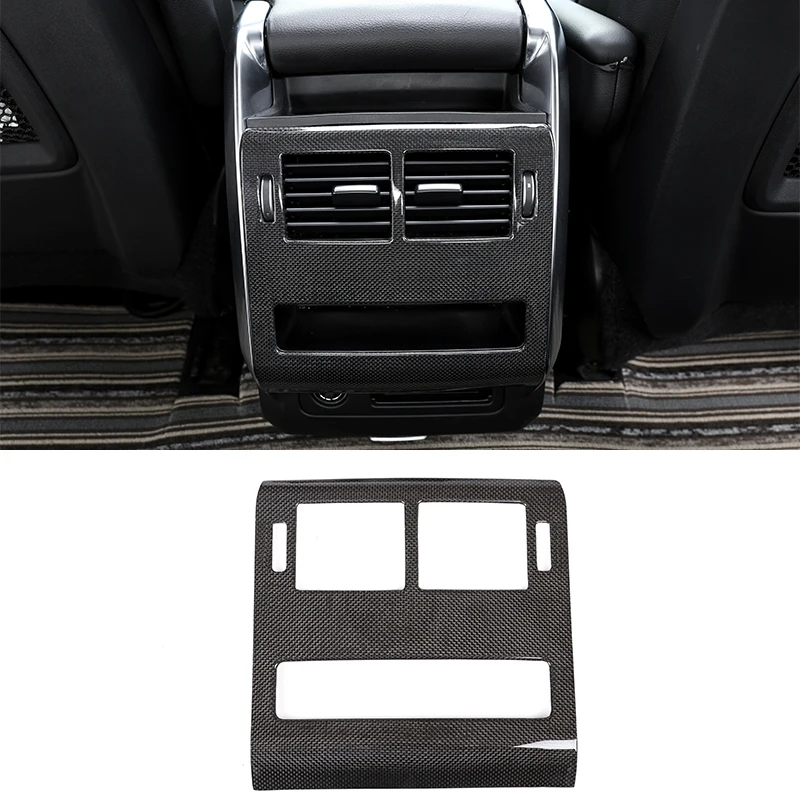 

Real Carbon Fiber Plain Pattern Exhaust Air Outlet Decorative Panel For Land Rover Range Rover Sport 2014-2014 Car Accessories