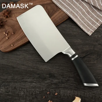 

DAMASK Kitchen Knives 6 Inch Chopping Knife 3Cr13 Stainless Steel Knife Cut For Meat Bone Vegetable Chef Knives Kitchen Tools