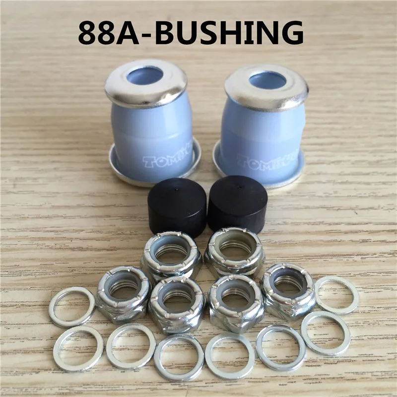 88A tombug Скейтборд/Лонгборд втулки 86A/88A/90A/91A/95A мягкие втулки высокоэластичные ПУ амортизационные скейт грузовики втулки набор - Цвет: 88A tombug