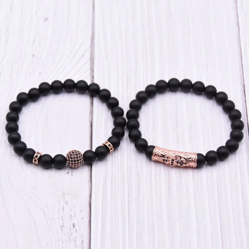 YIZIZAI CZ Bracelet Charms Pulsera Men Jewelry Stone Bracelets Bangles Pulseira Masculina For Women Bileklik Pulseras Handmade