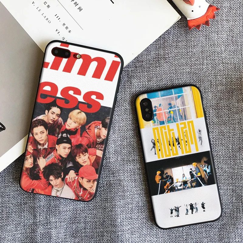 

NCT 127 Kpop Boy group Coque tpu Soft Silicone Phone Case Cover Shell For Apple iPhone 5 5s Se 6 6s 7 8 Plus X XR XS MAX
