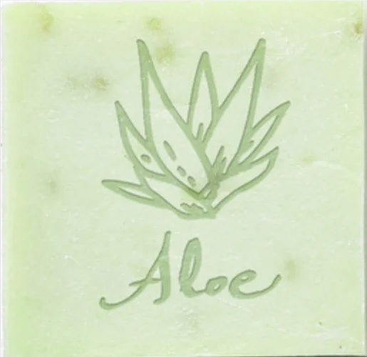 Aloe handmade soap standard Mini soap diy stamp seal chapter