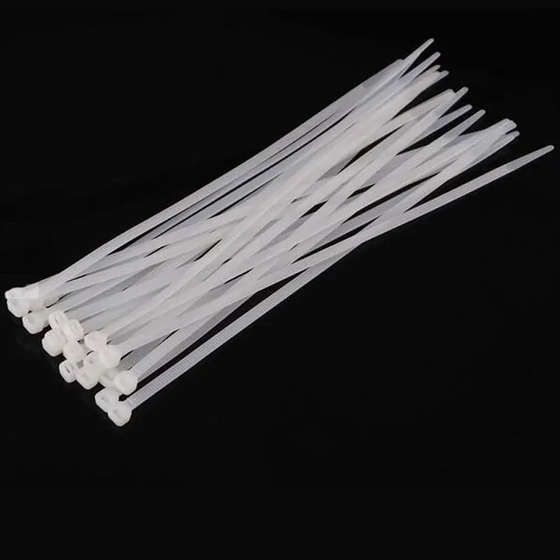 

100Pcs/pack 4x150/200mm Width 2.7mm Factory Standard Self-locking Plastic Nylon Cable Ties Wire Zip Tie Cord