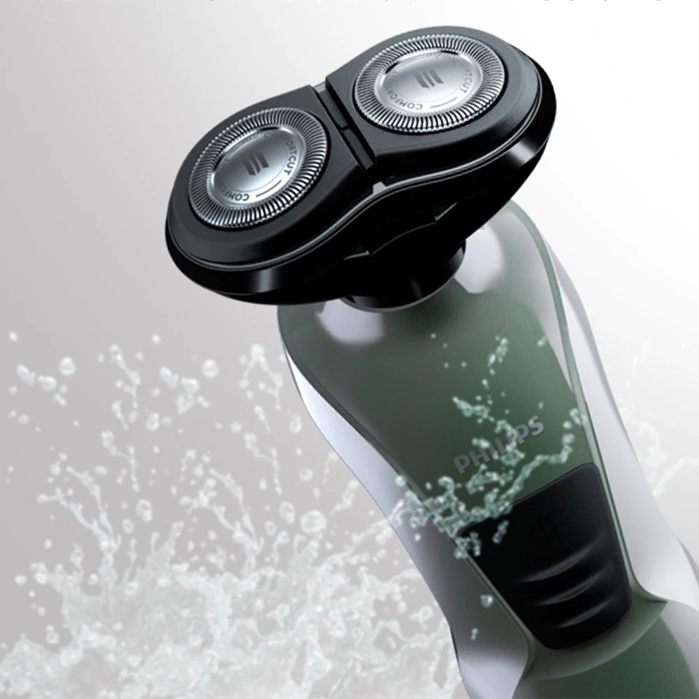 Philips shaver YQ308 2D Мужская бритва Нескользящая с ручкой заряжаемый электробритва для