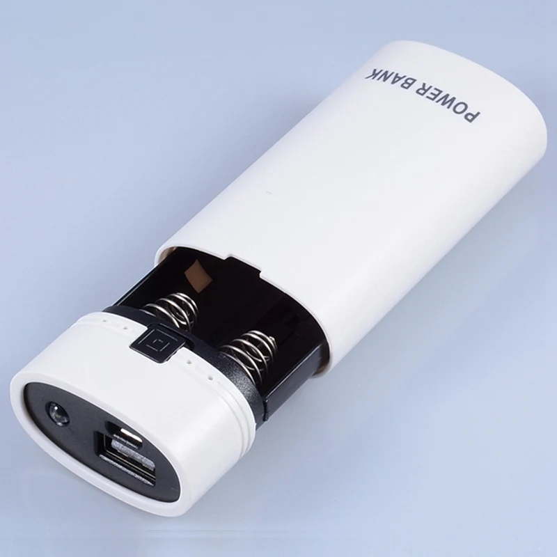 Блок питания DIY 2x18650 корпус фонарика USB Pover Bank 18650 Внешний аккумулятор для Xiaomi Huawei