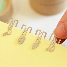 Супер Мини 50 шт. из металла Закладки мультфильм Форма Книга Марка канцелярские книги Аксессуары приз ребенком подарки Школа Офисные Закладки